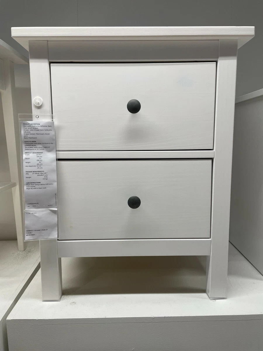 Ikea hemnes 2 drawer outlet