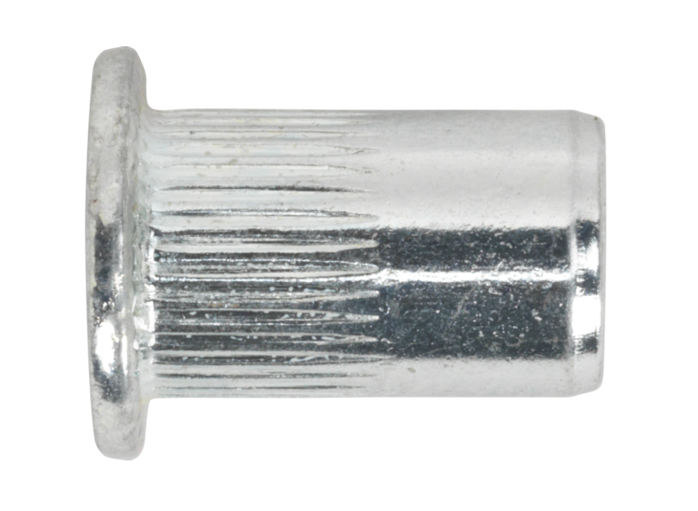 Sealey TISM8 Threaded Insert (Rivet Nut ) M8 Splined Pack of 50