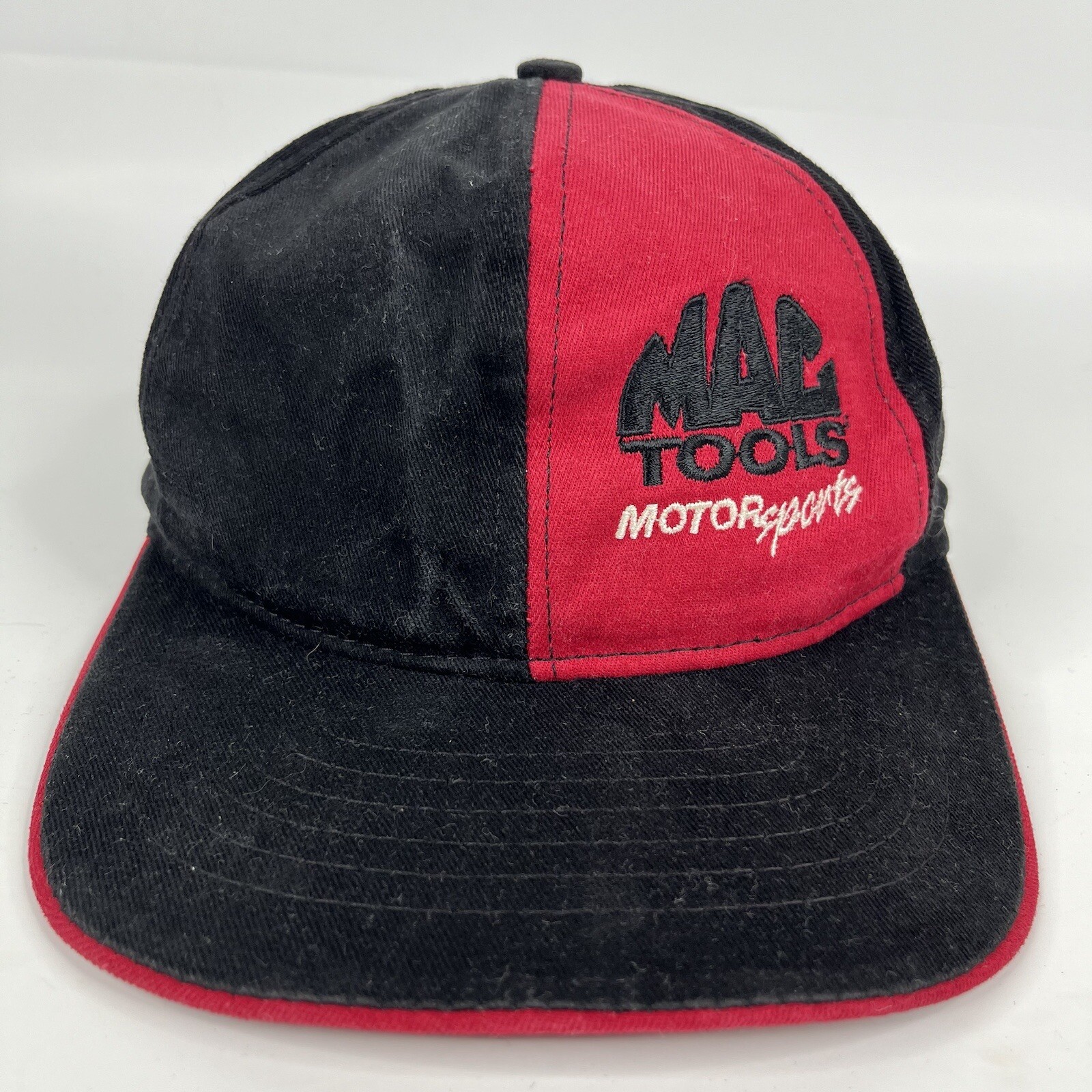 Mac Tools Hat Cap Snapback Black Red Motorsports … - image 1