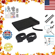 100Pcs Cable Strap Black Wire Cord Hook Loop Ties Reusable Fastening Organizer