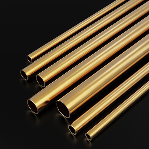 H62 Brass Round Tubes Pipes Metal Hollow O.D 2-100mm Wall 0.5-3mm Length 200mm - Picture 4 of 8