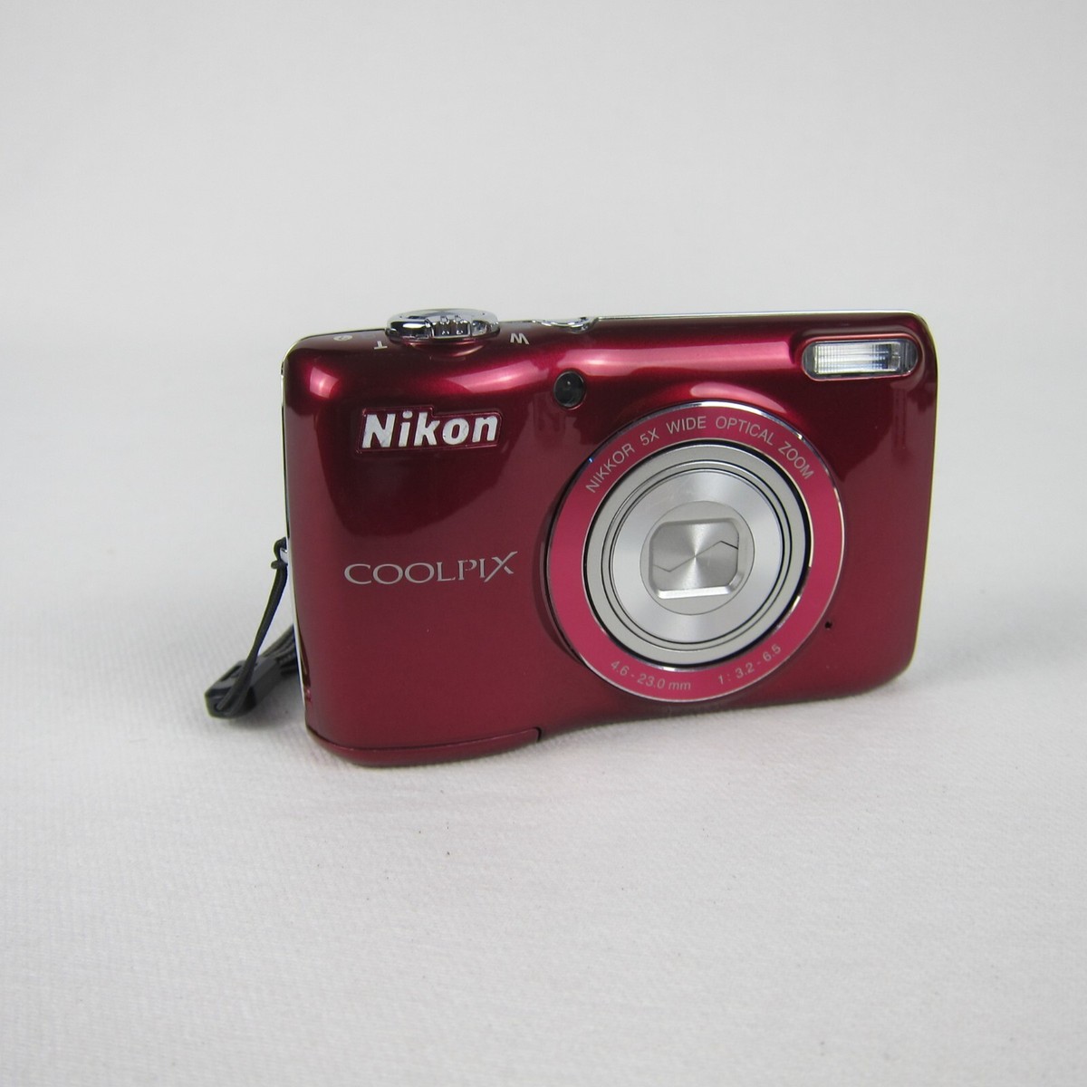 Nikon COOLPIX L26 レッド Nikon COOLPIX L26 Red 16.1MP Digital Camera English Language