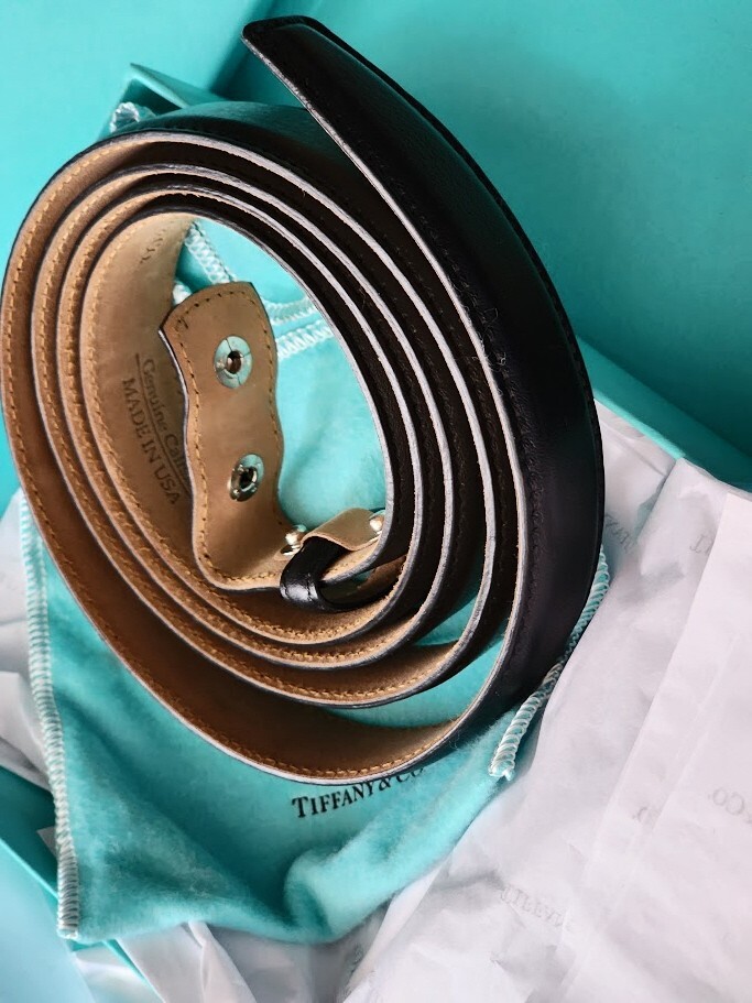TIFFANY & CO GENUINE CALF LEATHER BELT | eBay TIFFANY & CO GENUINE CALF LEATHER BELT | eBay