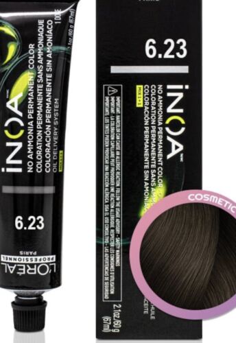 Loreal inoa ammonia free hair color 2.1 oz - Dark Iridescent Golden Blonde 6VG