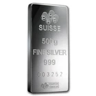 PAMP Fortuna Silver Minted Bar - 500 Grams in Hard Assay - SKU # A023