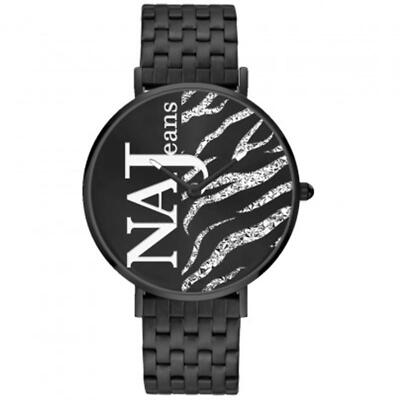Orologio Da Donna NAJ OLEARI JEANS NJ709 In Acciaio PVD Nero E