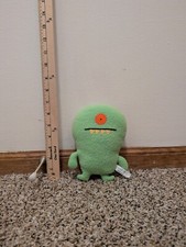 Uglydoll 2009 Winkolina 6  Green Plush Orange eye Pretty Ugly
