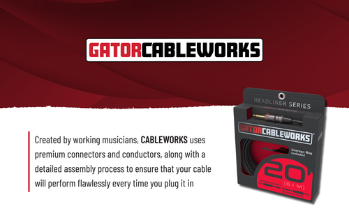 Gator Cableworks Composer Series 15 Foot TS to Twist Lock Speaker Cable - Picture 3 of 5