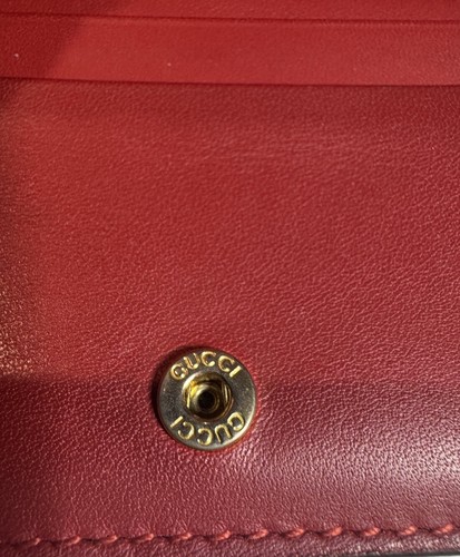 Auth Gucci Supreme Coated Canvas Monogram Blue Blooms Compact Bifold Wallet - Picture 15 of 18