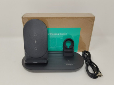 AUKEY LC-A3 Aircore 3 in 1 kabellose Ladestation Ständer Ladegerät DGE1661