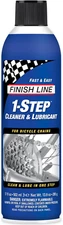 Finish Line 17 Ounce Aerosol Bike Lubricant Chain Cleaner and Protector