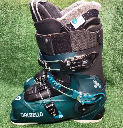 Women's Size 245 Dalbello Chakra AX 90 Ski Boots Faux Fur Lined - Picture 9 of 19