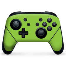Nintendo Switch Pro Controller Skin Decal Vinyl Wrap - Lime Green