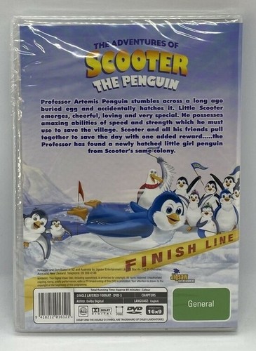 The Adventures of Scooter The Penguin - DVD - Brand New & Sealed - Free Post - Picture 2 of 2