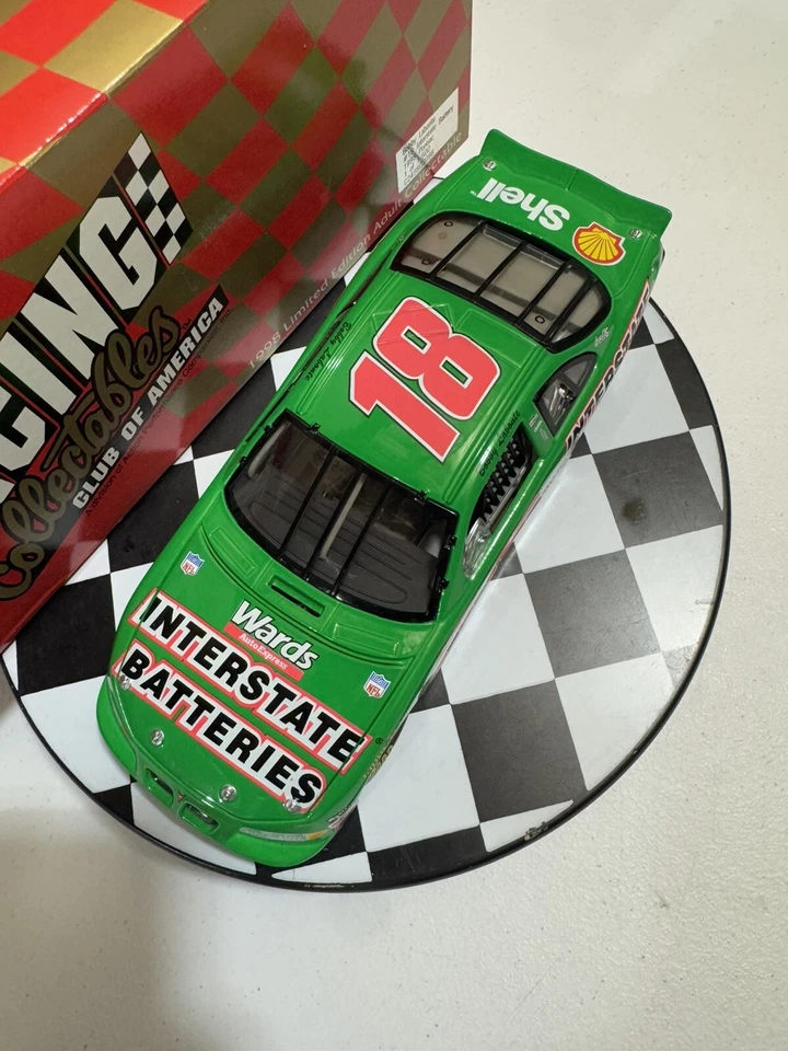 RARE* Bobby Labonte #18 Interstate Batteries 1998 CWB 1/24 Nascar Diecast - Image 4 of 4