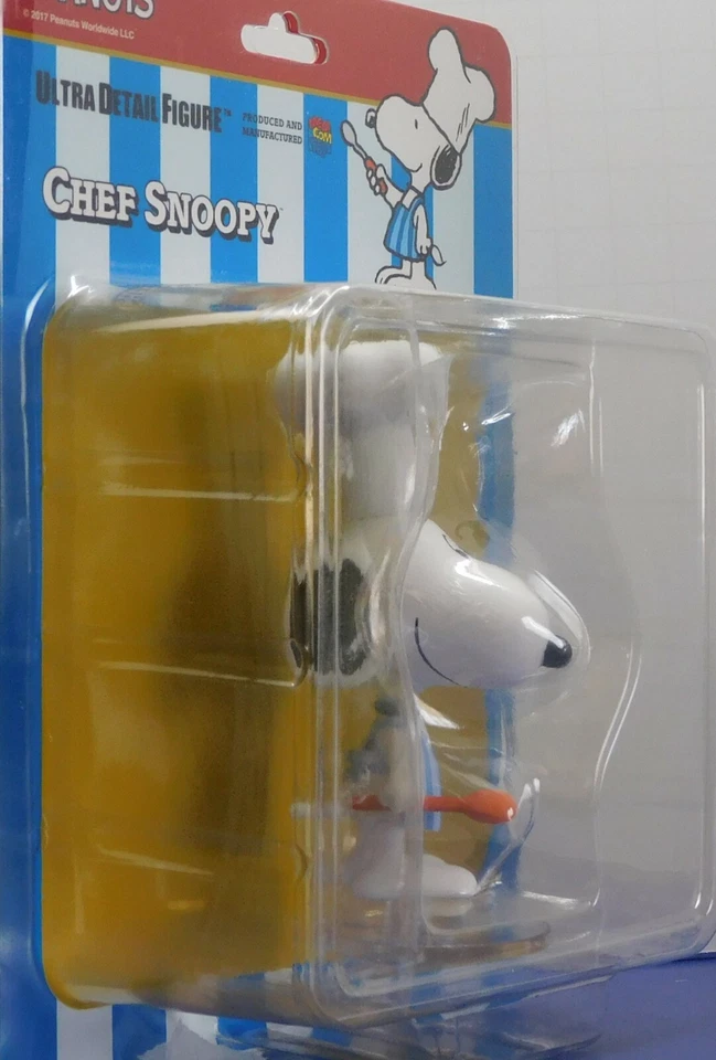 Figura Peanuts Snoopy Chef Medicom Ultra Detalle Nueva Difícil de Encontrar Foto 3 de 4