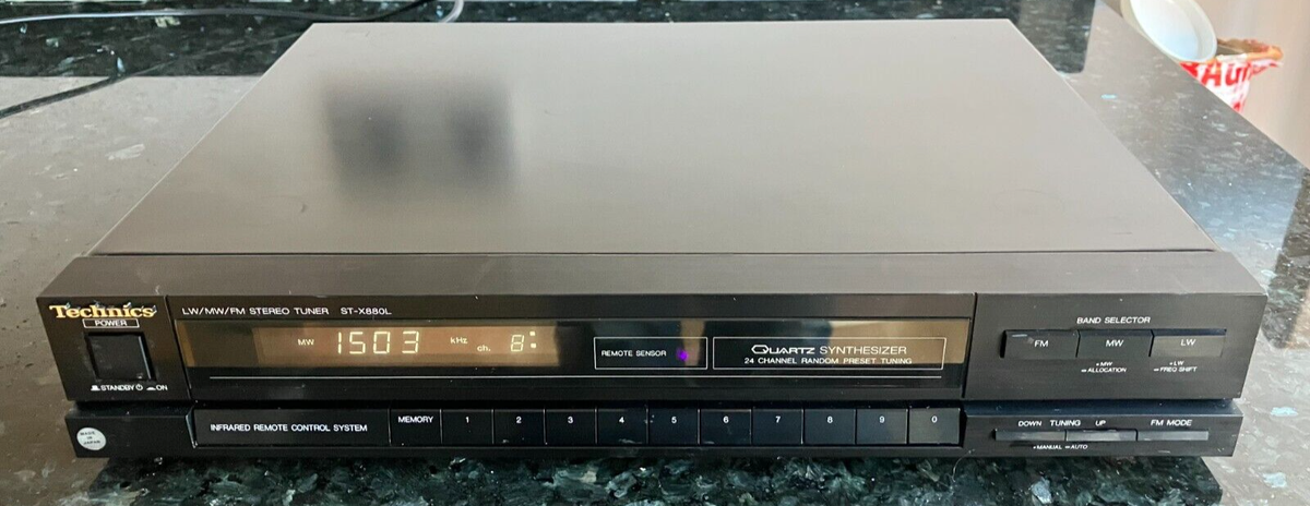 Technics ST-X880L AM/FM Stereo Tuner – 360 Series HI Separate