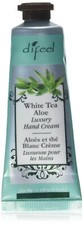 Difeel Luxury Moisturizing Hand Cream - White Tea Aloe 1.4 oz. 12-Pack