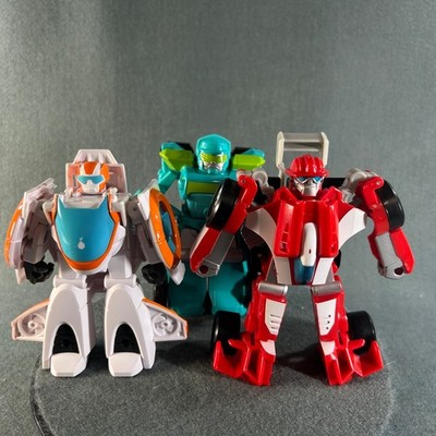 Transformers Rescue Bots Blades Heatwave Hoist Lot Hasbro Playskool Heroes