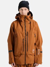 Burton AK Acamar Goretex 3L Pro giacca da snowboard castagno (marrone)