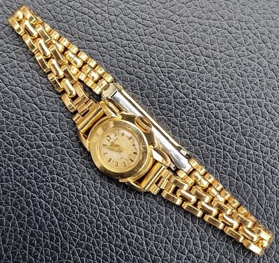 Vintage  OMEGA Ladies gold plated manual Watch,Cal 480, 15mm case, ref 2788-2