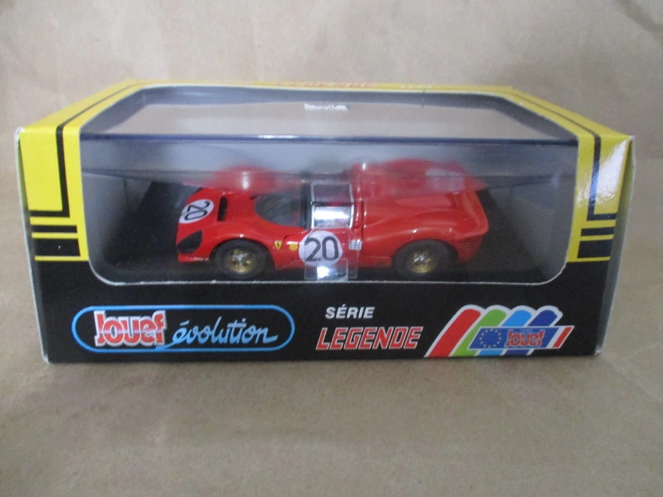 Jouef Evolution  #20 Ferrari 330 P4 Spider 1967 Le Mans 1:43 Diecast - Image 2 of 4