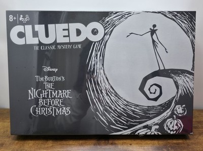 The Nightmare Before Christmas Cluedo Brettspiel Neu und versiegelt 
