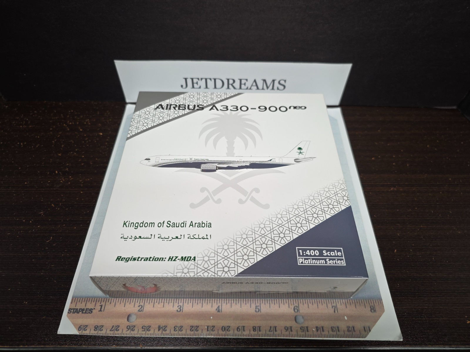 1/400 DESERT WINGS KINGDOM OF SAUDI ARABIA AIRBUS A330-900NEO HZ-MDA PHOENIX
