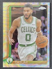 Jayson Tatum 2025-26 Topps Chrome Wave Refractor Base #49