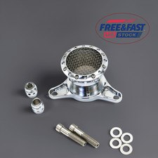 Silver Velocity Stack Air Cleaner For Harley Sportster Xl883 1200 2004-2020