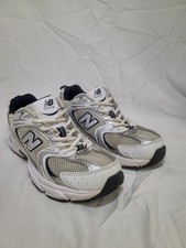 Size 7 - New Balance 530 Silver Metallic Black Cement