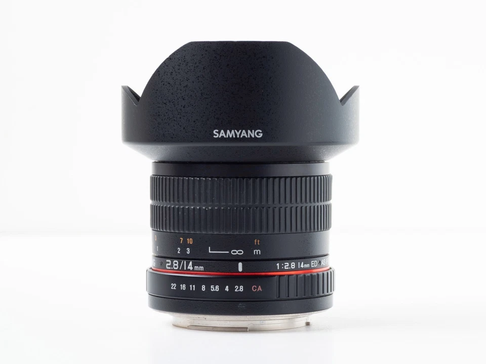 Samyang 14mm f2.8 ED AS IF UMC wide angle lens for Canon EF mount. Fungus. - Imagen 2 de 4