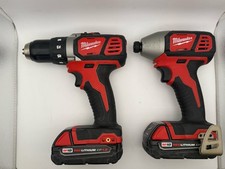 Milwaukee 2656-20/2606-20 18V Cordless Drill /Impact Driver Combo  1 battery