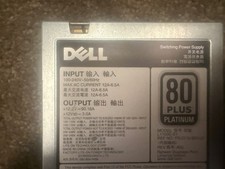 Lot 2 Dell PowerEdge 1100W 80 Platinum L1100E-S1 Switching Power Supply 0CMPGM
