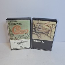 Lot of 2 cassette tapes Chicago XI and Chicago 17