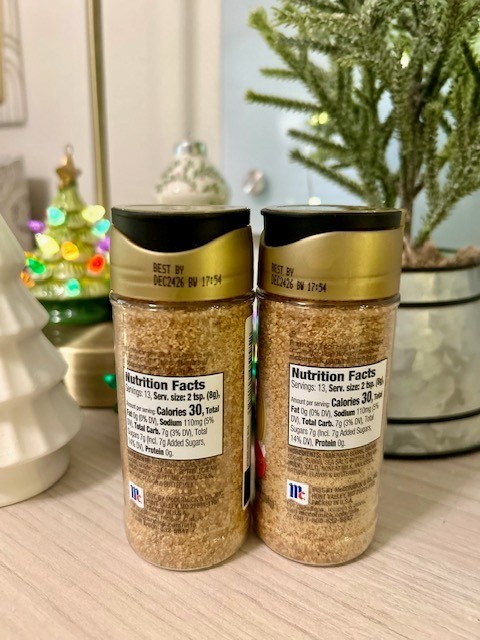 🍬 McCormick English Toffee Finishing Sugar – Lot of 2 – Limited Holiday Flavor!