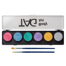 TAG Face Body Paint - Pearl Palette 6 x 10g