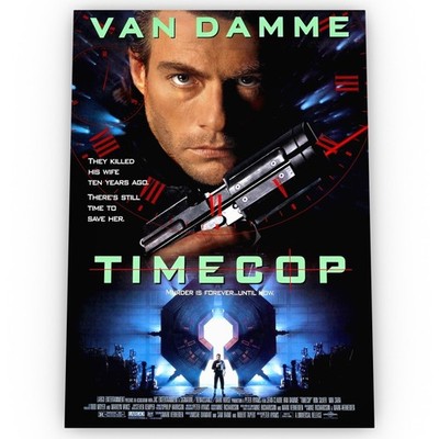 Timecop Filmposter Satin Hochwertig Atemberaubend Archiv A1 A2 A3