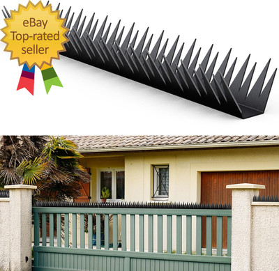 Anti Climb Fence Spikes Metal for Outdoor Walls, Garden Fences