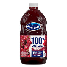 Ocean Spray  100 Juice Cranberry Cherry Juice Blend, 64 Fl Oz Bottle