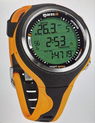 SW-0703  Mares SMART APNEA Tauchcomputer orange unsiex Erwachsene B-WARE