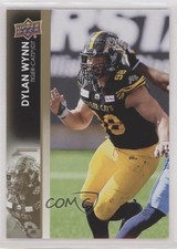 2022 Upper Deck CFL Gold Dylan Wynn #60 1o9l