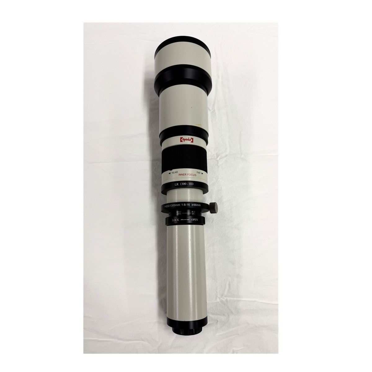 taiga　本体、レフィル Opteka LR 1300-HD 650-1300mm f/8-16 Telephoto Zoom Lens T Mount | eBay