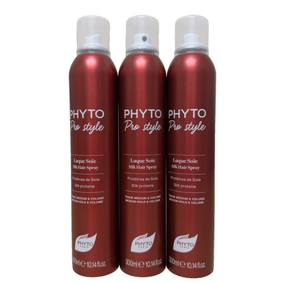Phyto PHYTO PRO STYLE Laque Soie Silk Hair Spray 10.14 fl oz - 3 Pack