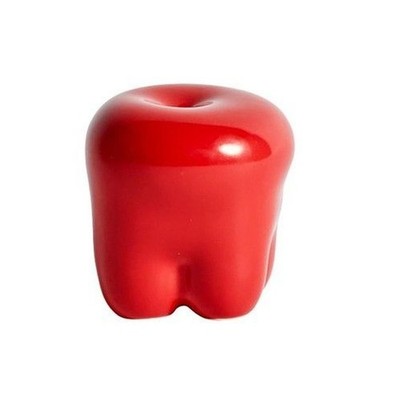 HAY - W&S BELLY BUTTON / Skulptur / rot / Höhe 6,5cm /  Ø 6cm