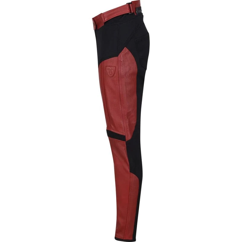 MotoGirl Fiona Lady Leather Red, photo 2 of 3