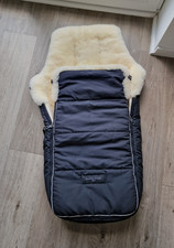 Werner Christ Baby Kinderwagen-Fußsack Lammf...