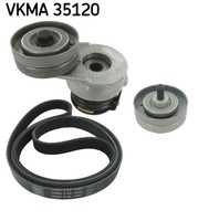 SKF Keilrippenriemensatz Vkma 35120 FüR Opel Meriva Corsa Combo X03 X01 Tour E75