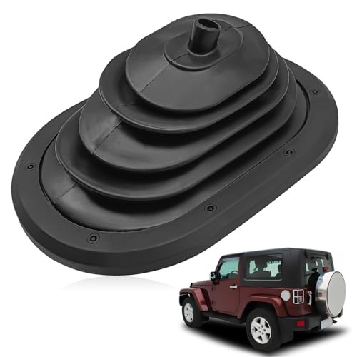 Manual Transmission Gear Shifter Boot Cover, Shifter Cover Compatible with JP 