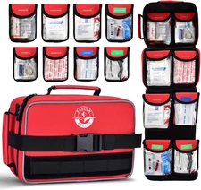 First Aid Kit for Emergencies - Home, Car, Travel, Outdoor Survival Kits 420 Pcs